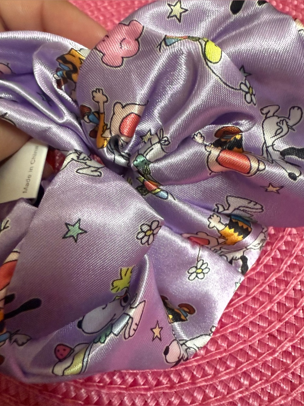 Snoopy Scrunchie